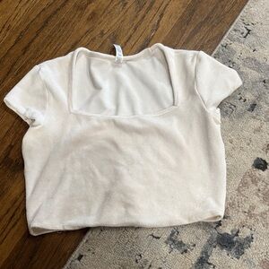 Alo Yoga Square Neck Crop Top size Med